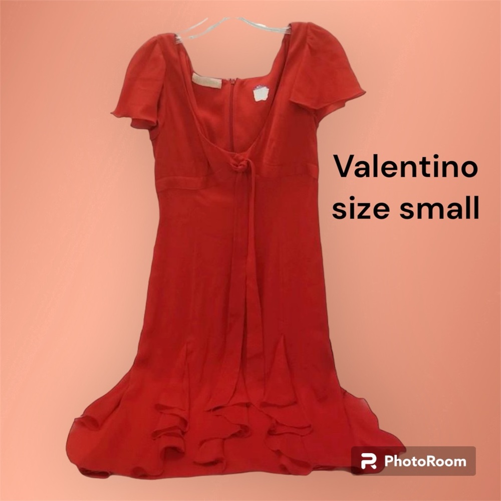Valentino ruffle dress size small